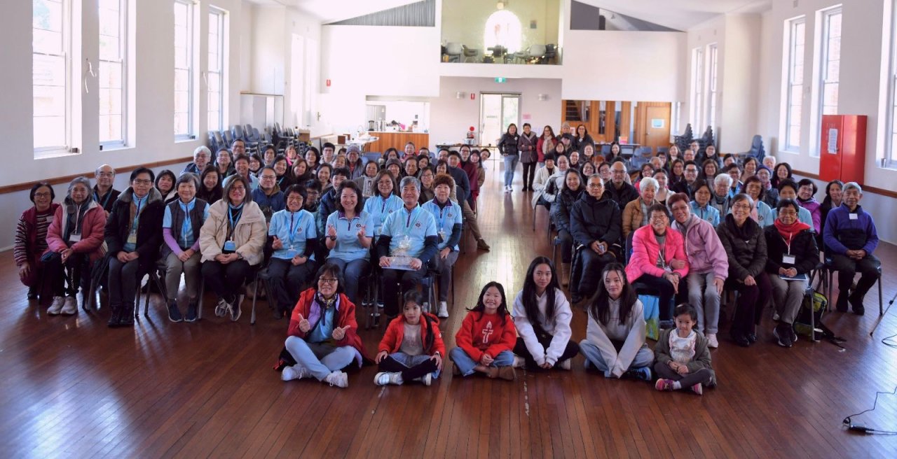 The hall in Our Lady of Fatima Kingsgrove